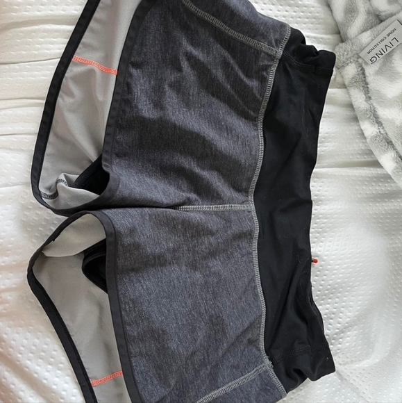 LULULEMON size 4 grey shorts - Picture 1 of 3